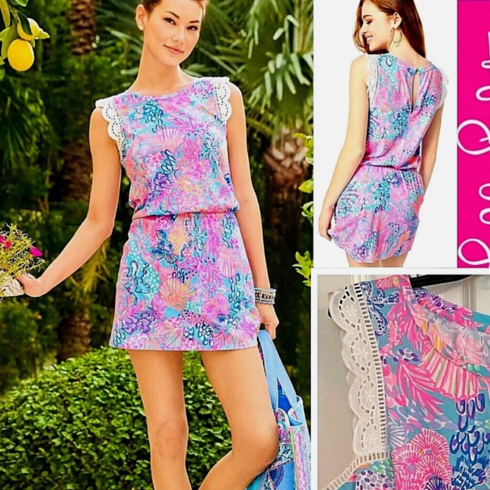 NWOT  Lilly Pulitzer Agee Romper size large